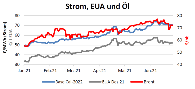 Energiemarktbericht vom 22. Juli 2021 - EFI-NET