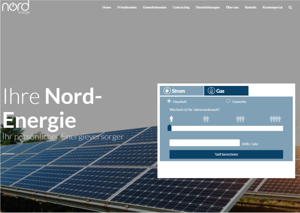 Screenshot der HBL-Nord-Energie (zuletzt online am 15.02.2022)