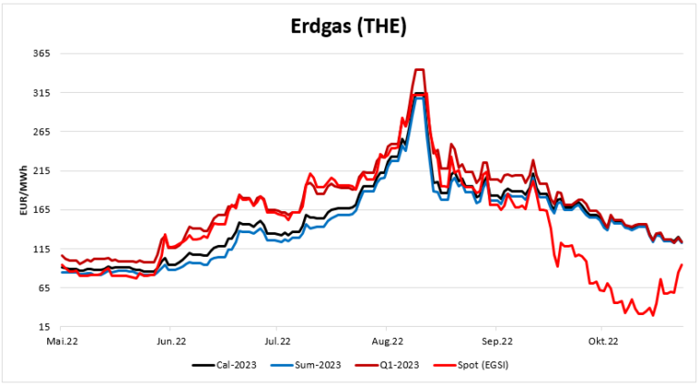 Energiemarktbericht vom 10. November 2022 - EFI-NET